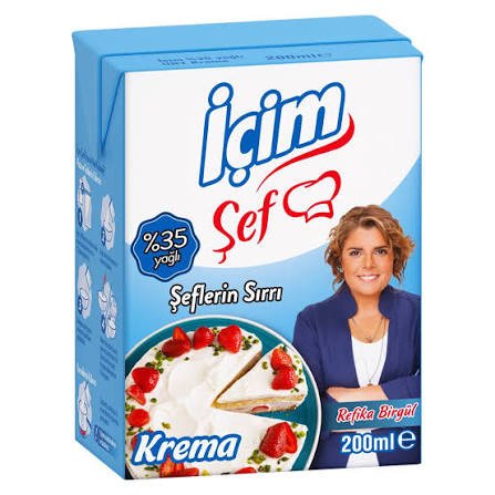 İÇİM ŞEF KREMA 200 ML
