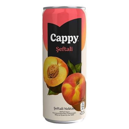 CAPPY ŞEFTALİ AROMALI MEYVE SUYU 1 L