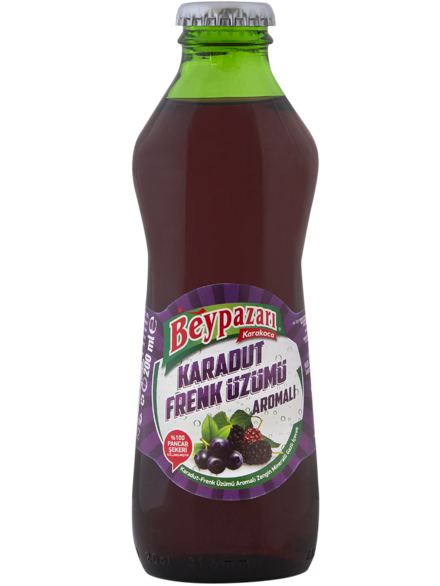 BEYPAZARI KARADUT FRENK ÜZÜMÜ AROMALI SODA 200 ML