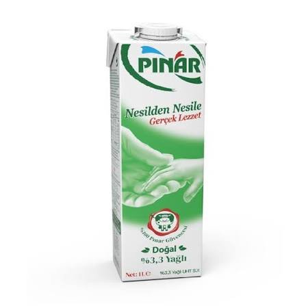 PINAR TAM YAĞLI SÜT 1 LT
