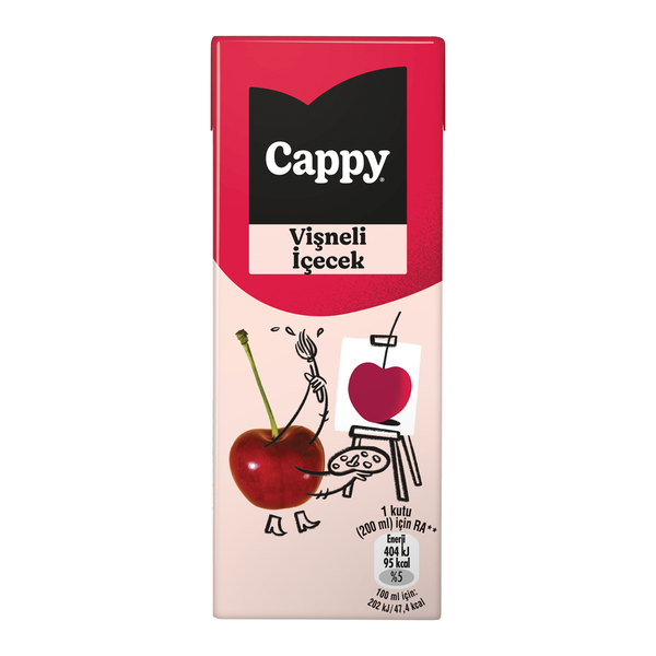 CAPPY  VİŞNE AROMALI MEYVE SUYU 200 ML